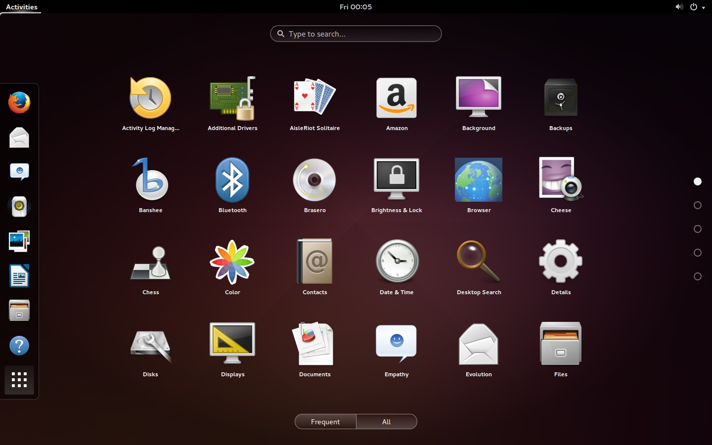 GNOME App Drawer