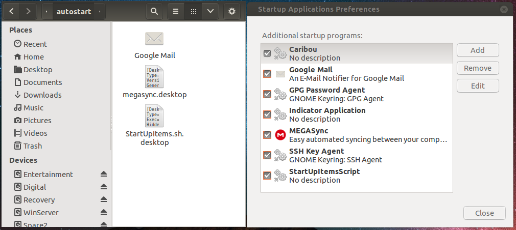 Starup Applications Folder and Tool